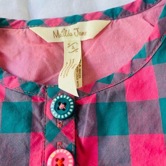 Matilda Jane Plaid To See You Dress - Picture 3 of 4